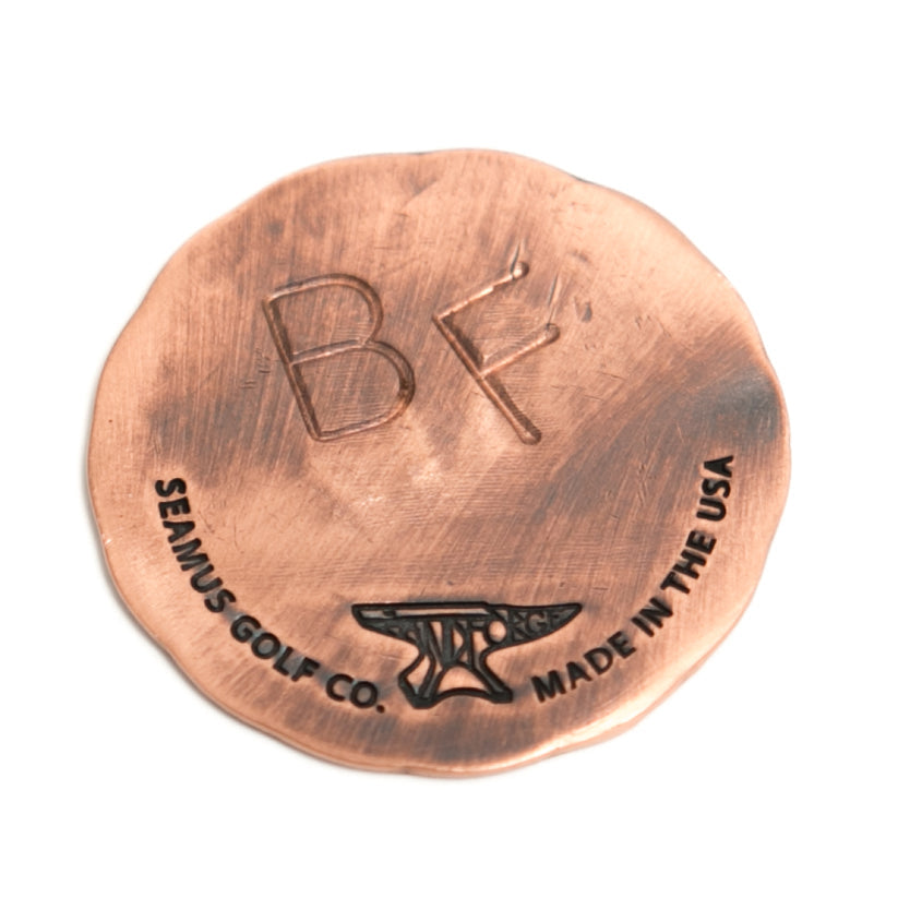 SEAMUS GOLF - Customizable Hand Forged® Blank Ball Mark (Copper)