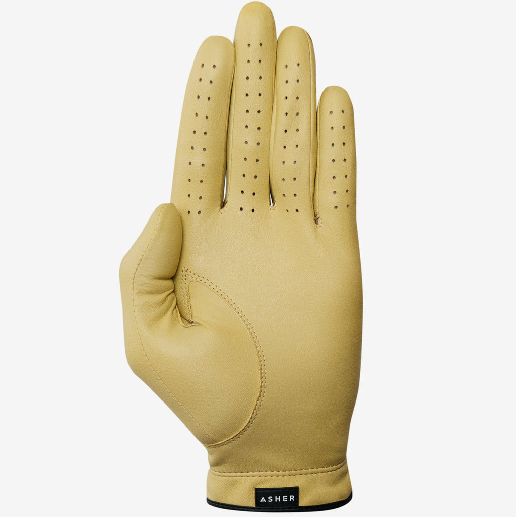 ASHER GOLF - Premium Summer II Collection Golf Glove (Sun Glow)